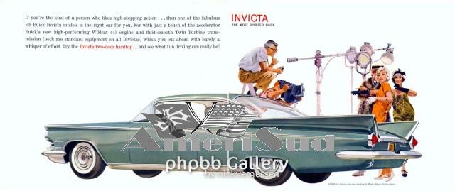 Catalogue publicitaire Buick 1959