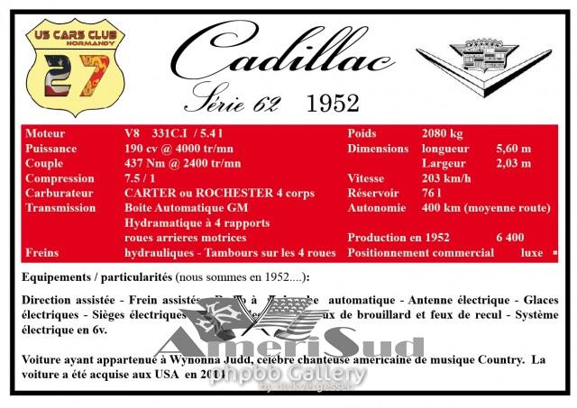 Cadillac serie 62 1952