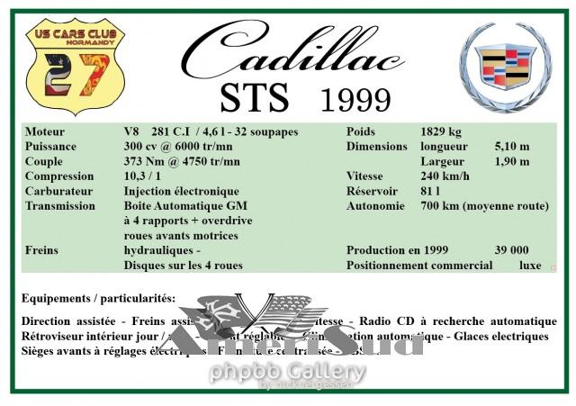 Cadillac STS 1999